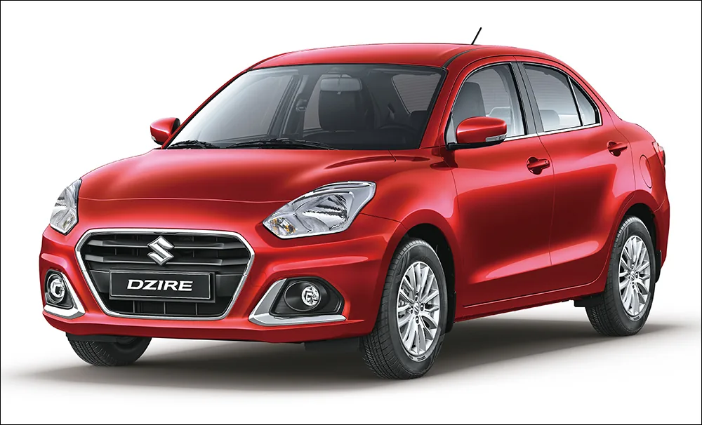 Sedan - Swift Dzire, Honda Amaze, Hyundai Aura, Maruti Ciaz